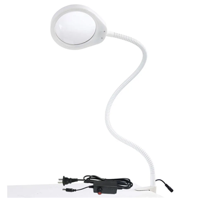 זכוכית מגדלת מקצועית עם אור